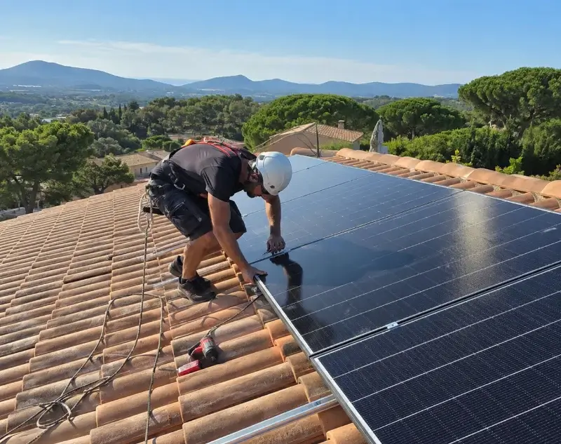 Installateur panneaux solaires Pluvigner — pose photovoltaïque sur toiture