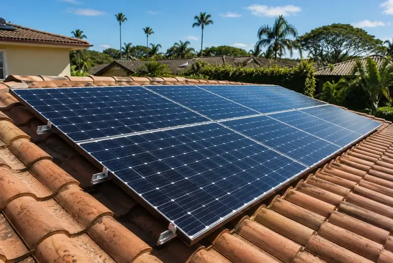 Installation de panneaux solaires à Pluvigner